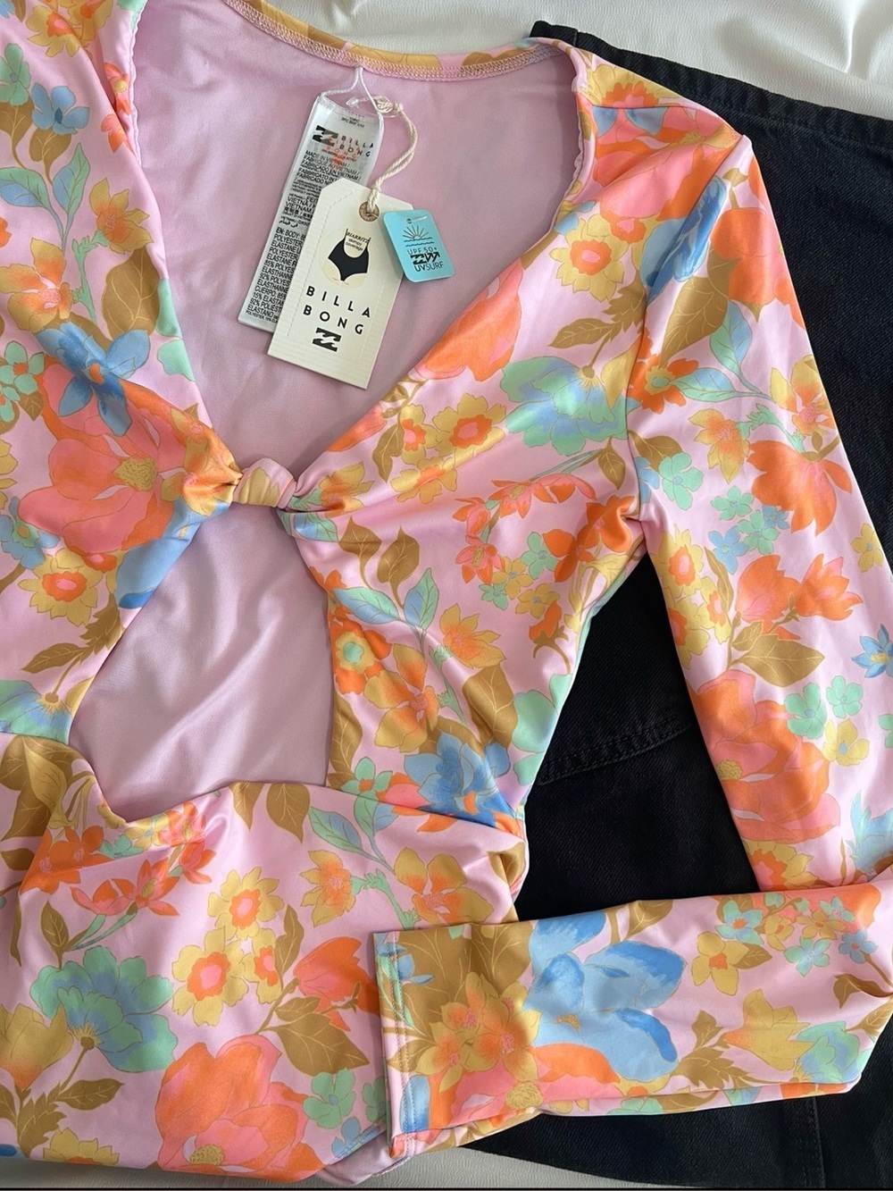 NWT Billabong Pick Me Up Longsleee Swimsuit✨👙 - Picture 4 of 5